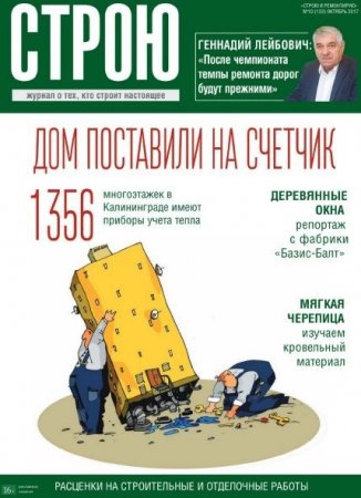 Обложка к Строю и ремонтирую №10 (октябрь 2017)
