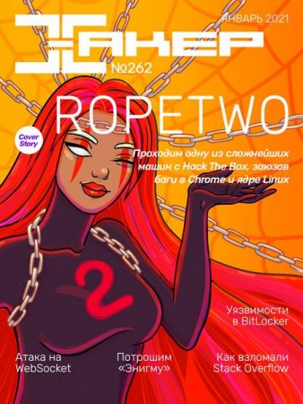 Обложка к Хакер №1 (январь 2021)