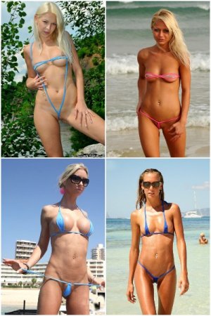 Обложка к Девушки в микро - бикини