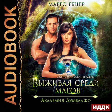 Обложка к Генер Марго. Выживая среди магов. Академия Думбаджо (2020) Аудиокнига