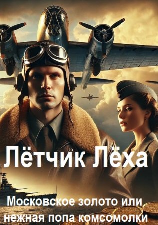 Обложка к Алексей Хренов. Цикл (8 книг) Лётчик Лёха